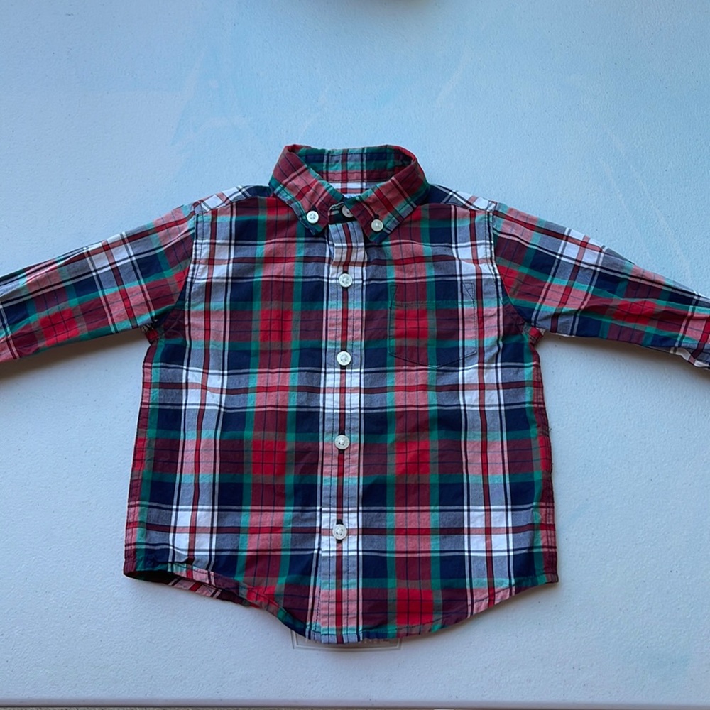 Janie and Jack Button-down 6-12M